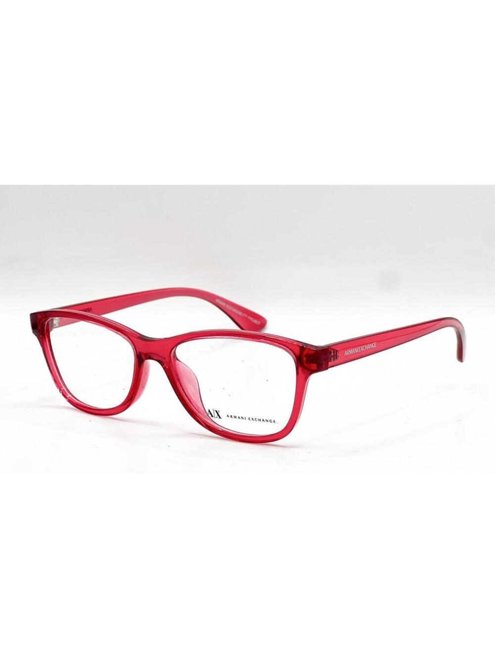 Armani Exchange Ax 3082U 8254 Transparent Pink Authentic Eyeglasses 53-16-140